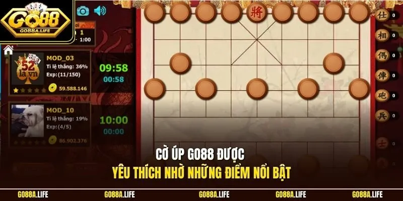 Cờ úp GO88 được yêu thích nhờ những điểm nổi bật
