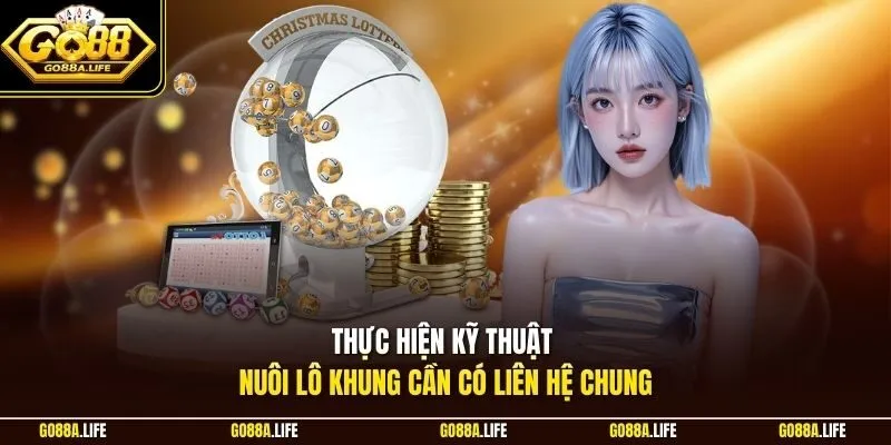 Thực hiện kỹ thuật nuôi lô khung cần có liên hệ chung